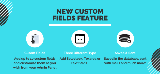Multi Product Order Form Custom Fields Are Supported